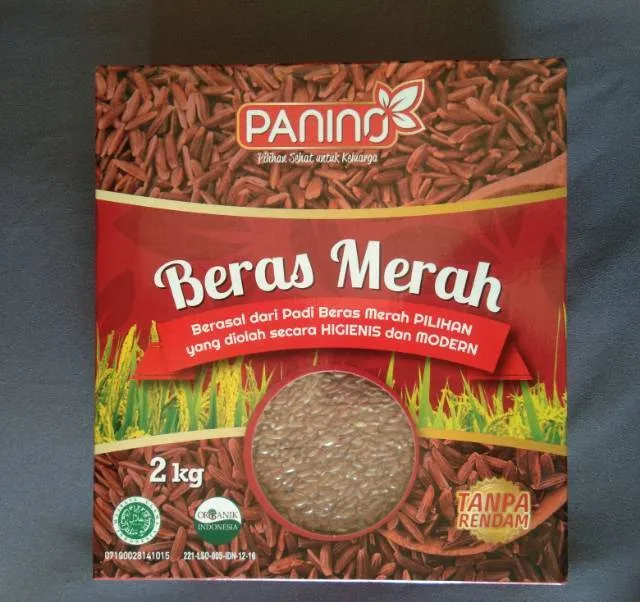 Beras Merah Organik Panino 2 Kg Lazada Indonesia