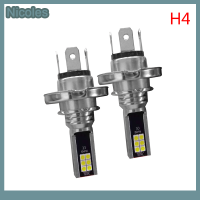 Nicoles โคมไฟ LED Led H11 H8,ไฟตัดหมอกวันขับรถไฟวิ่ง2ชิ้น