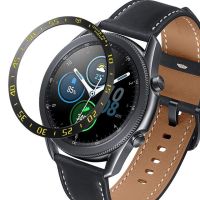 แหวนกรอบสำหรับ Samsung Galaxy Watch 3 45มม. 41มม./46มม./42มม./อุปกรณ์เสริมสำหรับ S3เกียร์ตัวป้องกันกรอบเคสโลหะกันตก