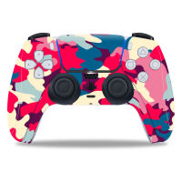 Skull Design สำหรับ PS5 Controller สติกเกอร์ผิวสำหรับ PS5 Gamepad จอยสติ๊กสกินสำหรับ PS5 Controllers Controller Pvc Sticker