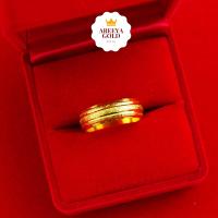 แหวนชายหุ้มทองแท้ แหวนตัดลายเส้นรอบนิ้ว สีเหมือนทองแท้มากที่สุด ทองเหมือนแท้  เคลือบทองคำแท้ สร้อยทองคำ สร้อยทองเหลือง สร้อยทองไมครอน สร้อยทองคำ