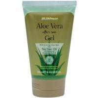 Organic Pavilion Sun Tiny Aloe Vera After Sun Gel with Tea Tree Oil เจลว่านหางจรเข้ผสมน้ำมันสกัดใบ  (120ml)