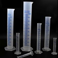 【CW】✽◄┅  Measuring Cylinder Laboratory Test Graduated Trial Tube Jar Chemistry Lab 10/25/50/100/250ml