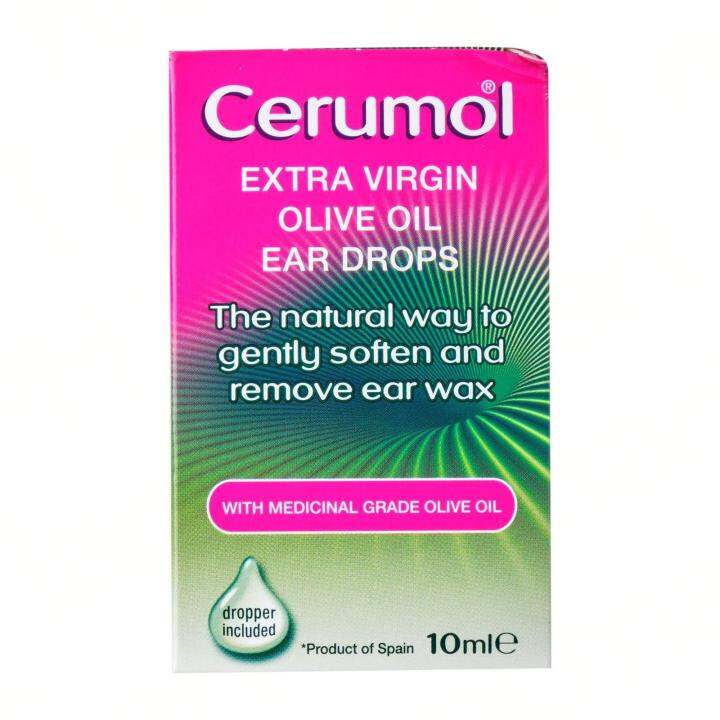 CERUMOL Extra Virgin Olive Oil Ear Drops 10ML By Medic Drugstore
