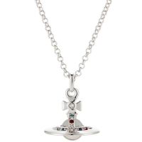 Westwood Vivian Vivienne Three-dimensional Glazed Saturn Planet Necklace for Female Ins Vivienne Clavicle Chain Naiwan with the same style