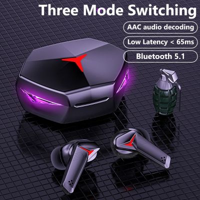 New T33 Game Wireless Headphone Low Latency Gaming Earbuds TWS Bluetooth Earphone With Microphones HiFi Bass Headset