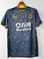 A2 WOLVERHAMPTON WOLVER AWAY GREY KIT 2122 2021 2022 FOOTBALL SHIRT SOCCER JERSEY