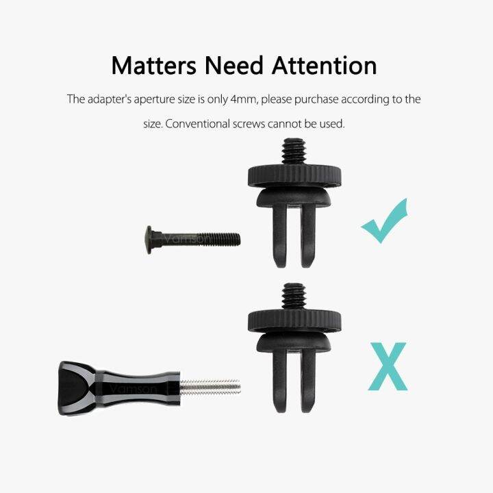 universal-conversion-tripod-adapter-compatible-1-4-inch-for-gopro10-9-8-7-6-5-4-black-for-yi-4k-for-osmo-action-vp102