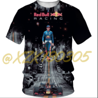 （xzx  31th）  (all in stock xzx180305)red bull f1 Racing 3D Printed T-Shirt  39