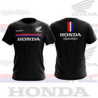 [Ready Stock] Cotton 100%!! Baju Motor Honda HRC Troy Lee Designs Vintage Motocycle T Shirt