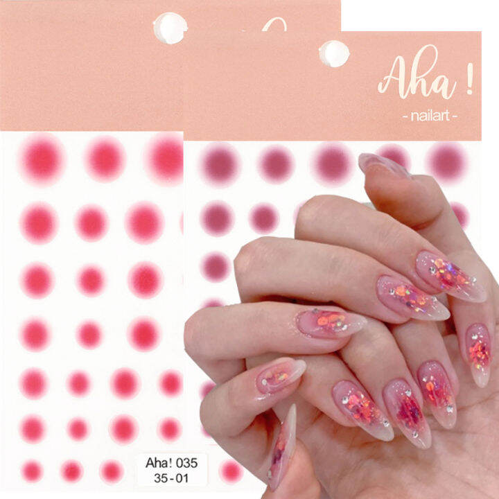 1pc-3d-โปร่งแสง-blush-gradient-สติ๊กเกอร์ติดเล็บ16สี-self-adhesive-rainbow-blush-sliders-blooming-gradient-เล็บ-decal