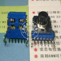 3PCS RK12K 6Pin Duplex Potentiometer B10K B103 Shaft Length 8MM Power Amplifier Volume Potentiometer