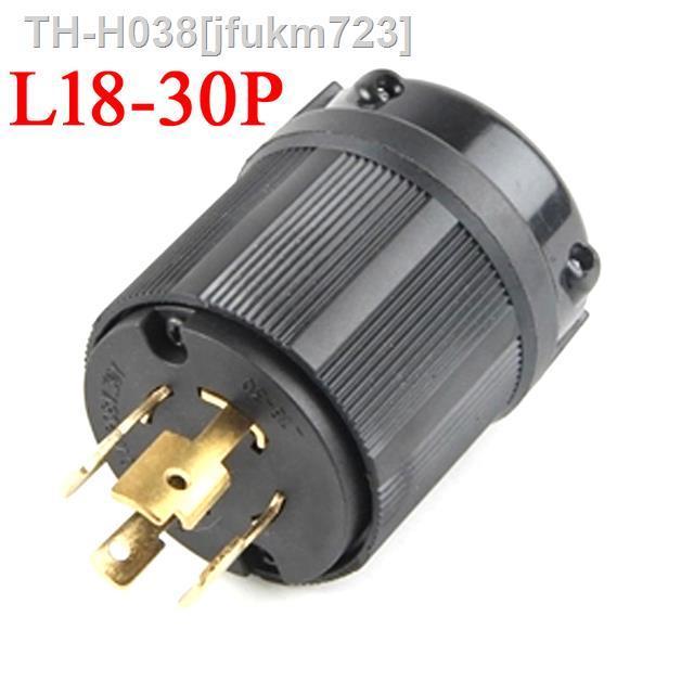 black-ul-20a-30a-nema-l6-30p-industry-twist-lock-power-plug-l5-30p-l5l6l14l18l19l21l15-20p-us-wiring-connector-plug-l14-30p-250v