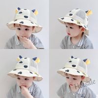 【hot sale】✎✆ C05 Baby Bucket Hat Boys Girls Sunshade Cows Hat Children Sunscreen Hat Fisherman Hat Summer Sun Hat