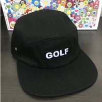 COD tjjs079 GOLF WANG hat Tyler the creator SOLID GOLF CAMP Board Cap black cap