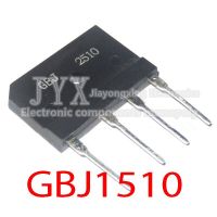 5PCS GBJ1510 gbj1510 1000V 15A Diode Bridge Rectifier Single Phase Bridge Rectifier IC Chip Through Hole Diy Electronic ZIP-4 WATTY Electronics