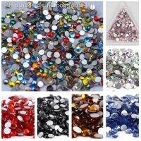 Super Shiny 1440pcs/bagSS20 (4.6-4.8mm) Multi Colors Crystal AB 3D Flat Back Non Hotfix Nail Art Rhinestones Decoration