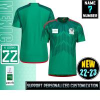 （Can Customizable）22-23 player version Mexico home green football jersey（Adult and Childrens Sizes）
