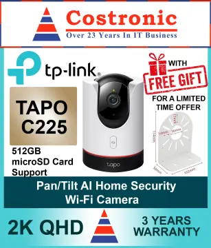 TP-LINK Tapo C225 Pan/Tilt AI Home Security Wi-Fi Camera