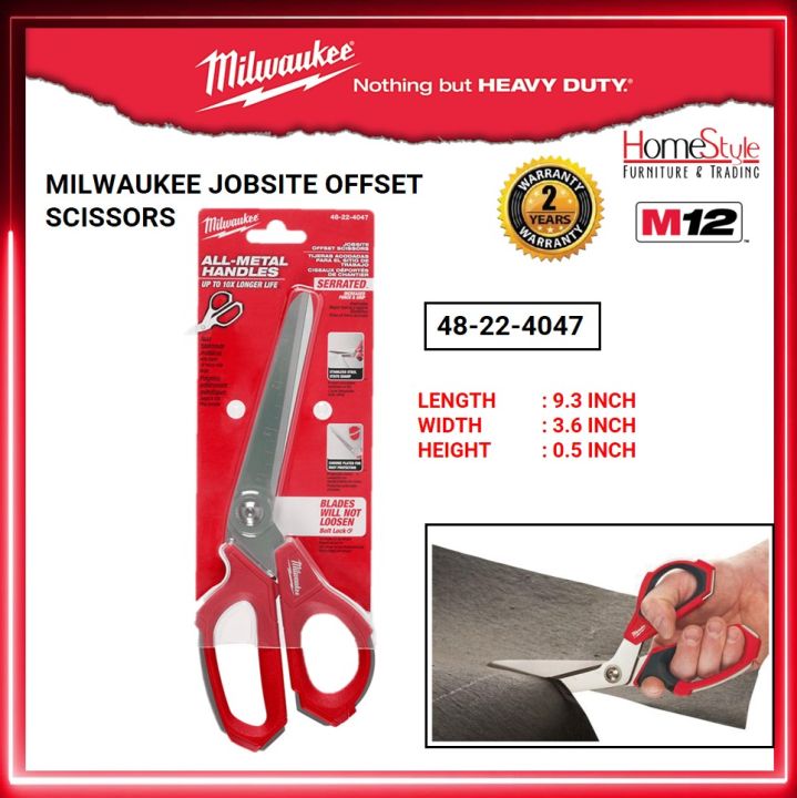 MILWAUKEE JOBSITE SCISSORS - My New Go To Scissors (48-22-4040 Review) 