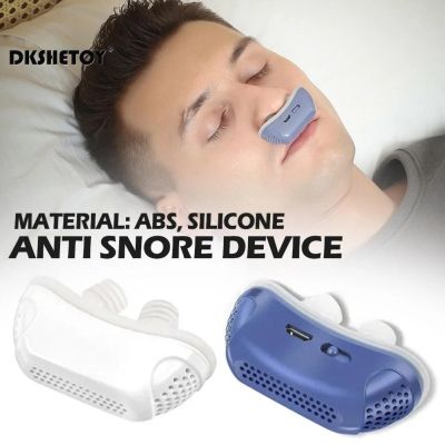 【hot】□❅ Electric Anti Snoring Devices Air Supply Stop Snore Aid