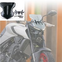 For Yamaha MT-03 MT-25 MT03 MT25 2020 2021 Windscreen Windshield Shield Screen Kit Deflector MT 03 25 2020 2021 Wind screen