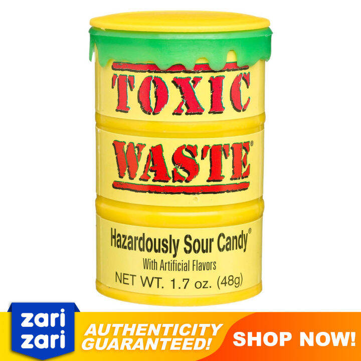 Toxic Waste Hazardously Sour Candy 48 g Lazada PH