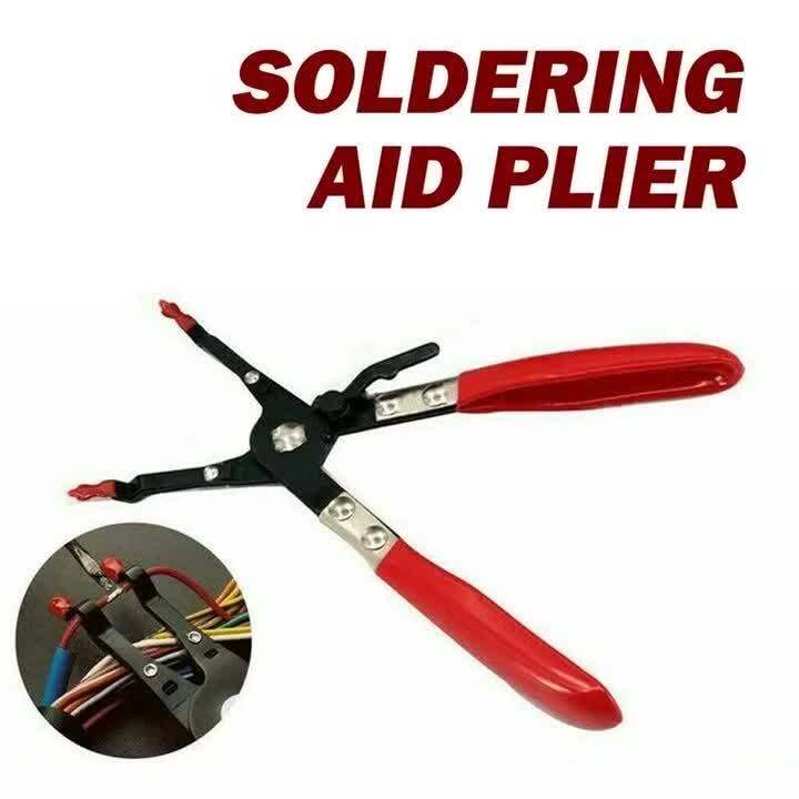 Universal Car Vehicle Soldering Aid Plier Hold 2 Wires Whilst