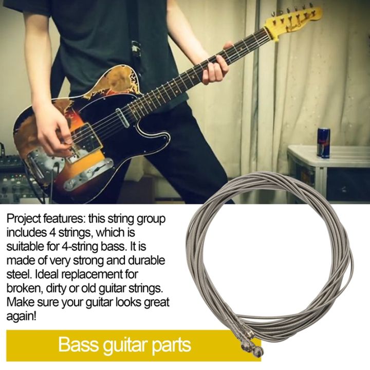 4-pcs-stainless-steel-bass-strings-bass-guitar-parts-accessories-guitar-string-silver-plated-gauge-bass-guitar-music-accessories