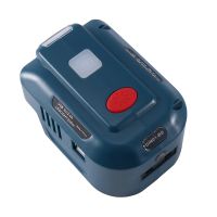 For Bosch Inverter Generator With Dual USB LED Light Torch for Bosch 18V Lithium Battery Portable Power Inverter BOS220V