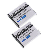 1270mAH Battery(2-Pack) for Ricoh DB-110 DB110 G900 WG-6 GR III Digital Camera