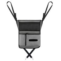 Car Large Capacity Storage Pocket Seat Slot Mesh Handbag Holder Seat Back Storage Bag Mesh Bag with Tissue Box Drink Holder