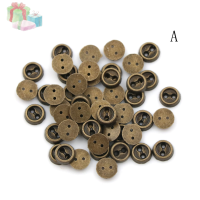 VEW8 50pcs 5mm DIY ULTRA-หัวเข็มขัดขนาดเล็กหัวเข็มขัดสำหรับ BJD blyth ตุ๊กตาชุดอุปกรณ์