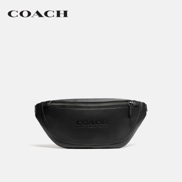 coach-กระเป๋าสะพายข้างผู้ชายรุ่น-league-belt-bag-สีดำ-c2291-jiblk