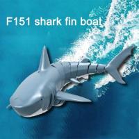 For Model F151 Remote Control Shark Boat Toy For Swimming Kids Cable Gifts USB Pool Bathroom Toy Girl Bathroom For Boy