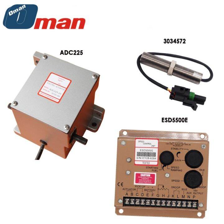ADC225 12V/24V Electronic Speed Control Kit, With ESD5500E Regulator