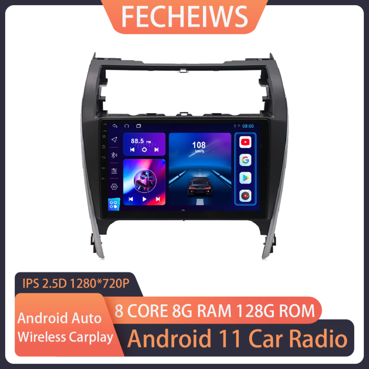 10.1 ''Android 11 untuk Toyota Camry 2012 - 2017 Ips Skrin Dsp Aar ...