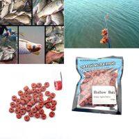 【hot】㍿♚✹ 100pcs Carp Fishing Hollow Baits Artificial Insect Particle Boilie Pellets Up for Angling