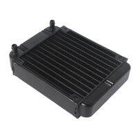 G1/4 Thread 120mm PC Water Heat Exchanger Computer Aluminum Heat Radiator Heat Sink for Computer Water Cooling System P9JB Heatsinks