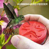 น้ำหวานสถานีให้อาหารถ้วยแบบพกพา H Ummingbird ดื่มมือถือนกภาชนะบรรจุอาหารกลางแจ้งอุปกรณ์สวนเครื่องให้อาหารนก