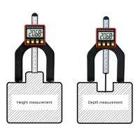 [QQL Hardware Tools]50JC วัดความลึก0 80มม. ความแม่นยำดิจิตอลความสูงรูรับแสงวัดความลึกไม้บรรทัดที่มีฐานฟุตแม่เหล็กสำหรับงานไม้สร้าง