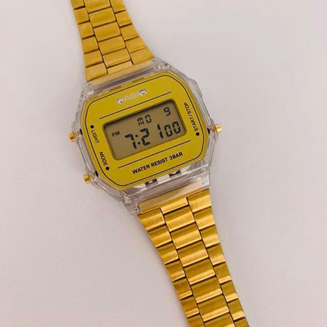 casio-b168-นาฬิกาข้อมือสําหรับผู้ชายผู้หญิงสีโปร่งใส-b640