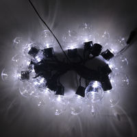 LED Garden Lawn lamp 2.5M 5M 220V 1020 LED Globe Bulb String lights Outdoor Patio Yard Landscape Wedding Christmas Decoration