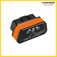 KONNWEI KW901 OBDII BT 4.0เครื่องทดสอบเครื่องทดสอบทางการวินิจฉัยความผิดปกติของเครื่องยนต์รถไร้สายเครื่องมือสแกนสแกนเนอร์รถยนต์วินิจฉัย