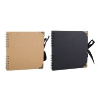 60 Pages Photo Album Kraft Paper Photocard Holder Book Multifunction for Picture Scrapbooking Albums DIY Picture Craft
