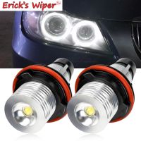 Ericks Wiper LED Angel Eye Halo Ring Headlights Assembly Marker Side Light For BMW E39 E53 E60 E61 E64 E65 E66 E87 X3 X5