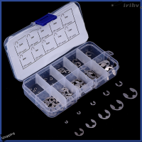 jianzhanqinl 120ชิ้น/กล่อง304สแตนเลสสตีล E-CLIP retaining CLIP Assortment KIT M1.5 ~ M10