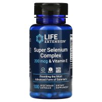 Life Extension, Super Selenium Complex &amp; Vitamin E, 200 mcg, 100 Vegetarian Capsules