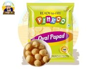 Pinkoo Oval Papad Pani Puri 1KG แผ่นทอดปานิปุริ 1กก