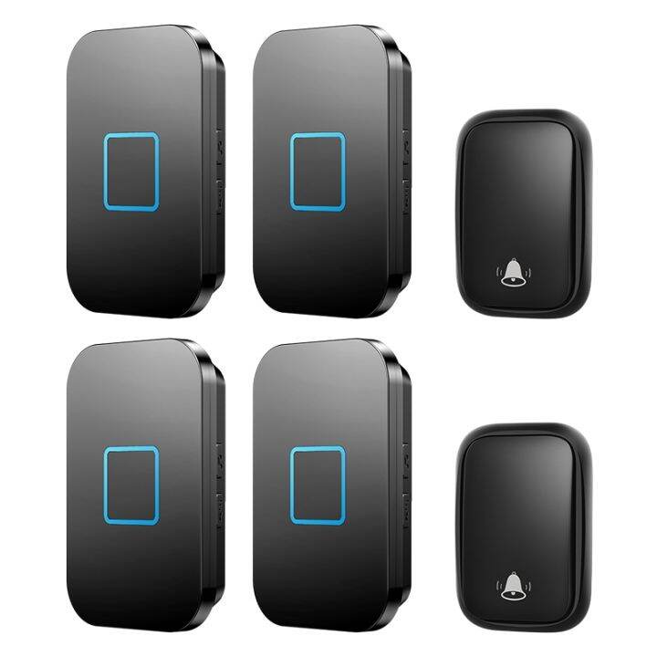 bgxjn Selfpowered Doorbell battery Required 2 4 Receiver Plug Calling